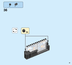 LEGO 60228 instructions page 41 – build guide