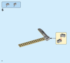 LEGO 60228 instructions page 6 – build guide