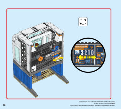 LEGO 60228 instructions page 76 – build guide