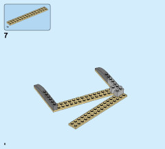 LEGO 60228 instructions page 8 – build guide