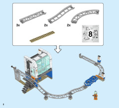 LEGO 60228 instructions page 2 – build guide