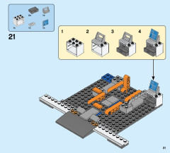 LEGO 60229 instructions page 21 – build guide