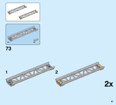 LEGO 60229 instructions page 81 – build guide