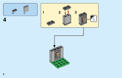 LEGO 60231 instructions page 8 – build guide