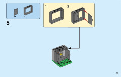 LEGO 60231 instructions page 9 – build guide