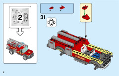 LEGO 60231 instructions page 2 – build guide