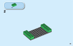LEGO 60232 instructions page 35 – build guide
