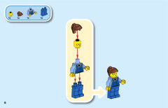 LEGO 60232 instructions page 6 – build guide