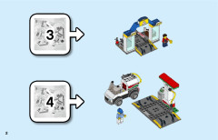 LEGO 60232 instructions page 2 – build guide