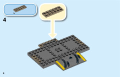 LEGO 60232 instructions page 8 – build guide