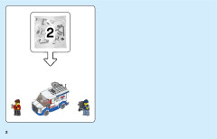 LEGO 60233 instructions page 2 – build guide