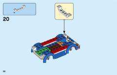 LEGO 60233 instructions page 22 – build guide