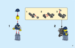 LEGO 60233 instructions page 3 – build guide