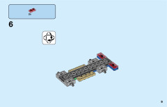 LEGO 60233 instructions page 9 – build guide