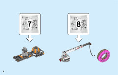 LEGO 60233 instructions page 2 – build guide