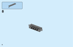 LEGO 60233 instructions page 8 – build guide