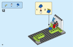 LEGO 60233 instructions page 12 – build guide