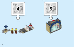 LEGO 60233 instructions page 2 – build guide