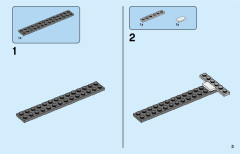 LEGO 60233 instructions page 3 – build guide