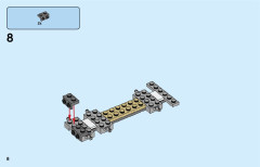 LEGO 60233 instructions page 8 – build guide