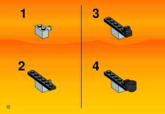 LEGO 6024 instructions page 12 – build guide