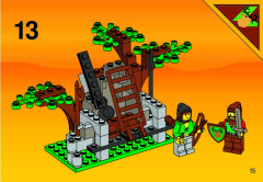 LEGO 6024 instructions page 15 – build guide