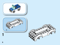 LEGO 60241 instructions page 8 – build guide