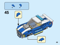 LEGO 60242 instructions page 49 – build guide