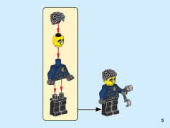 LEGO 60242 instructions page 5 – build guide