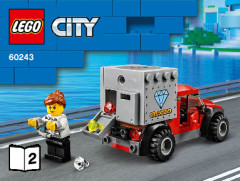 LEGO 60243 instructions page 1 – build guide