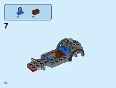 LEGO 60243 instructions page 10 – build guide