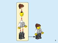 LEGO 60243 instructions page 3 – build guide