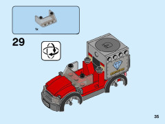 LEGO 60243 instructions page 35 – build guide