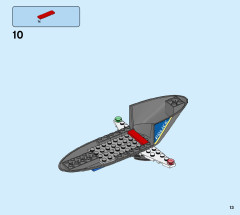 LEGO 60243 instructions page 13 – build guide