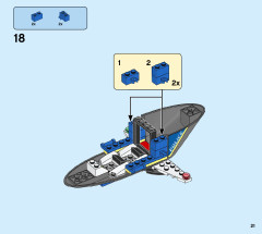 LEGO 60243 instructions page 21 – build guide
