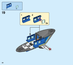 LEGO 60243 instructions page 22 – build guide