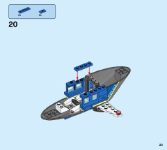 LEGO 60243 instructions page 23 – build guide