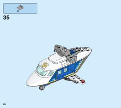 LEGO 60243 instructions page 36 – build guide