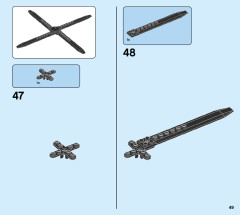 LEGO 60243 instructions page 49 – build guide