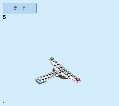 LEGO 60243 instructions page 6 – build guide