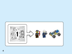 LEGO 60243 instructions page 4 – build guide