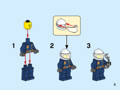 LEGO 60243 instructions page 5 – build guide