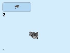 LEGO 60243 instructions page 8 – build guide