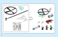 LEGO 60244 instructions page 4 – build guide