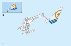 LEGO 60244 instructions page 8 – build guide