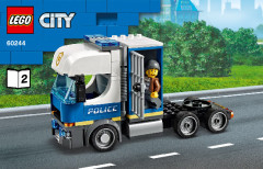 LEGO 60244 instructions page 1 – build guide
