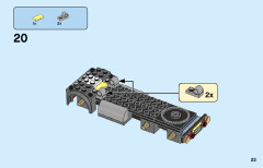 LEGO 60244 instructions page 23 – build guide