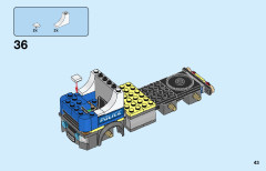 LEGO 60244 instructions page 43 – build guide