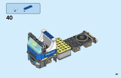 LEGO 60244 instructions page 49 – build guide