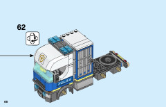 LEGO 60244 instructions page 68 – build guide